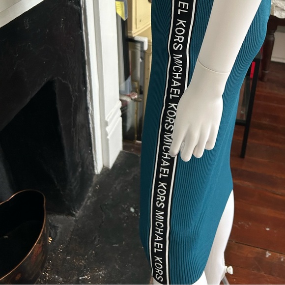 Michael Kors Bodycon Ribbed Tape Dress NWT - Picture 11 of 13